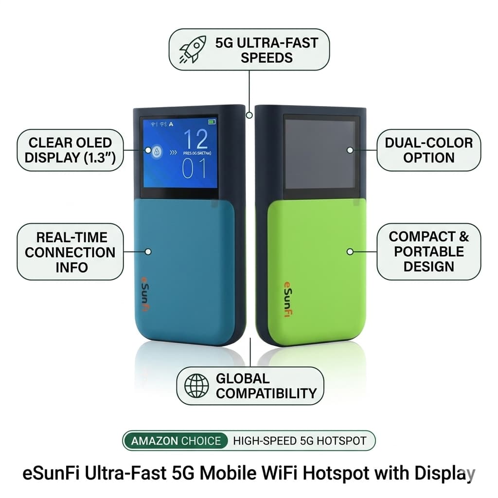 eSIM portable WiFi